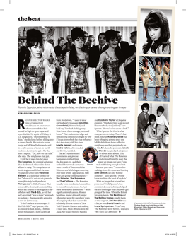 Behind the Beehive 3 Ronnie Spector, Who Returns to the Stage in May, on the Importance of Engineering an Image