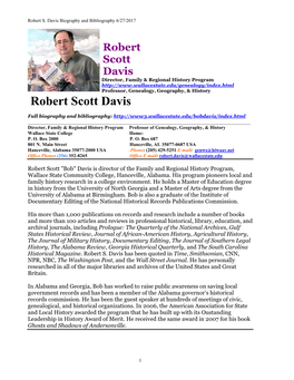 Robert Scott Davis