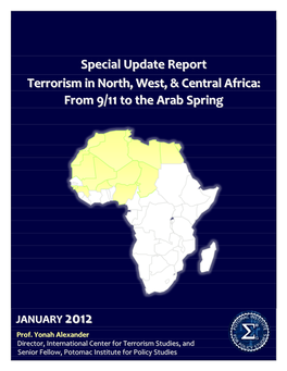 Terrorism in North, West, & Central Africa: from 9/11 to the Arab Spring