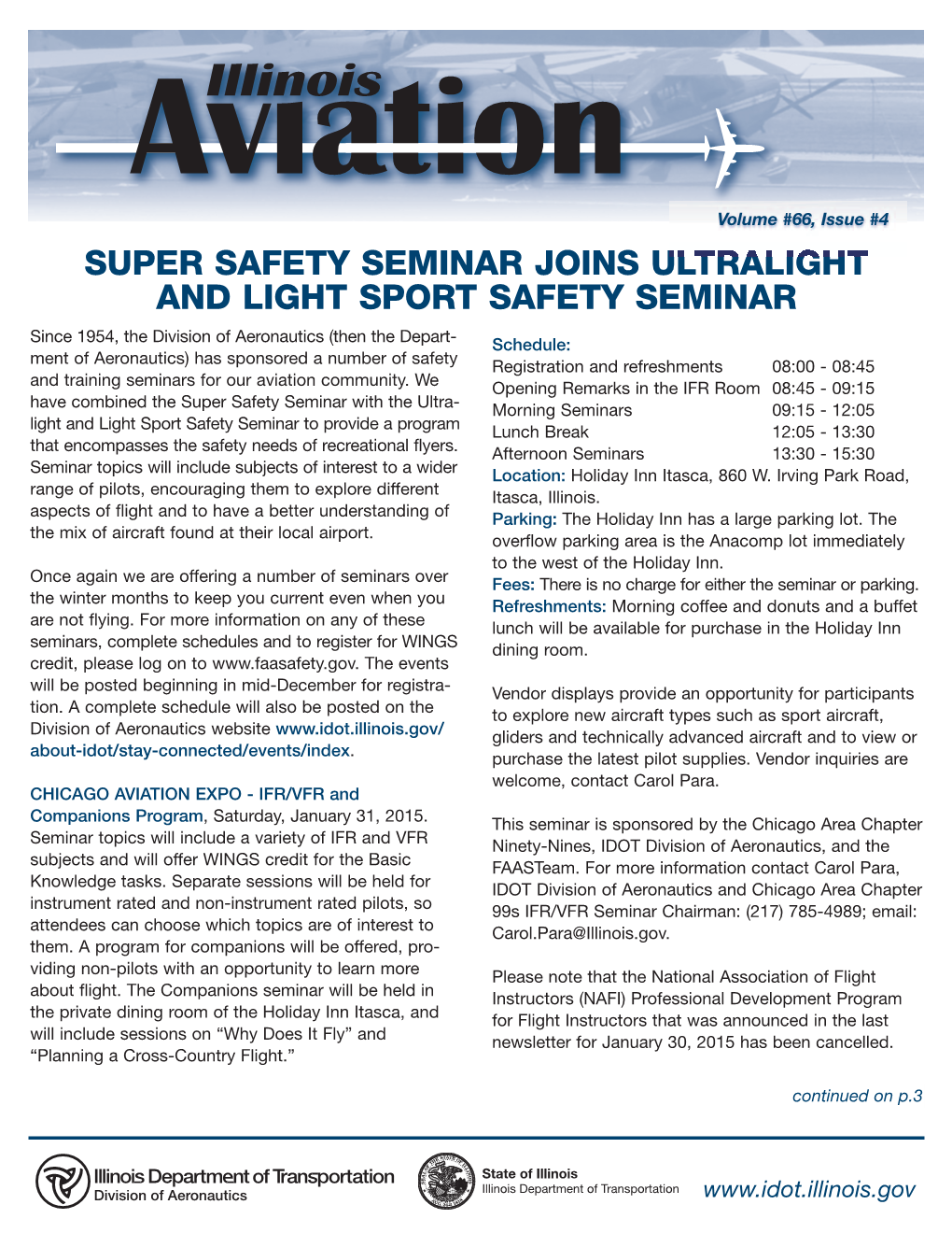 Super Safety Seminar Joins Ultralight and Light Sport