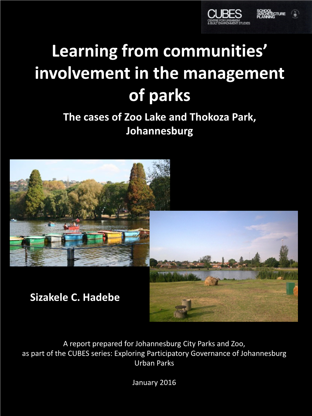 Learning from Communities' Involvement in the Management Of