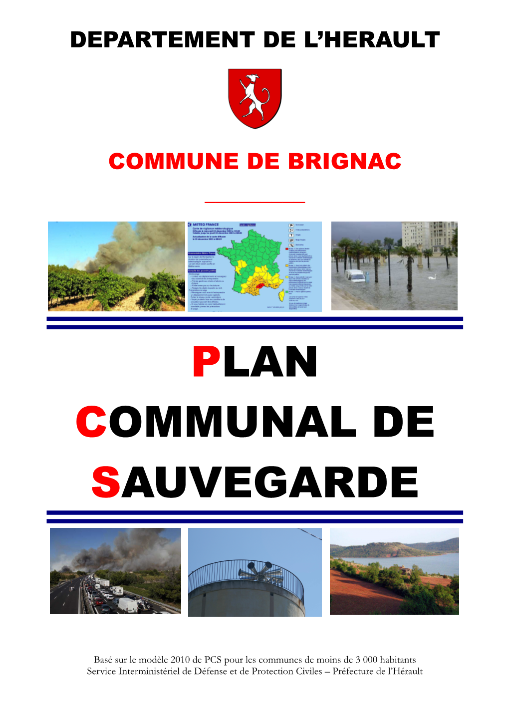 Plan Communal De Sauvegarde BRIGNAC Version Internet Et Mairie