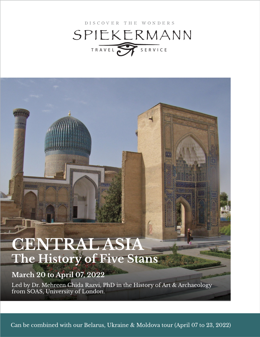 CENTRAL ASIA the History of Five Stans