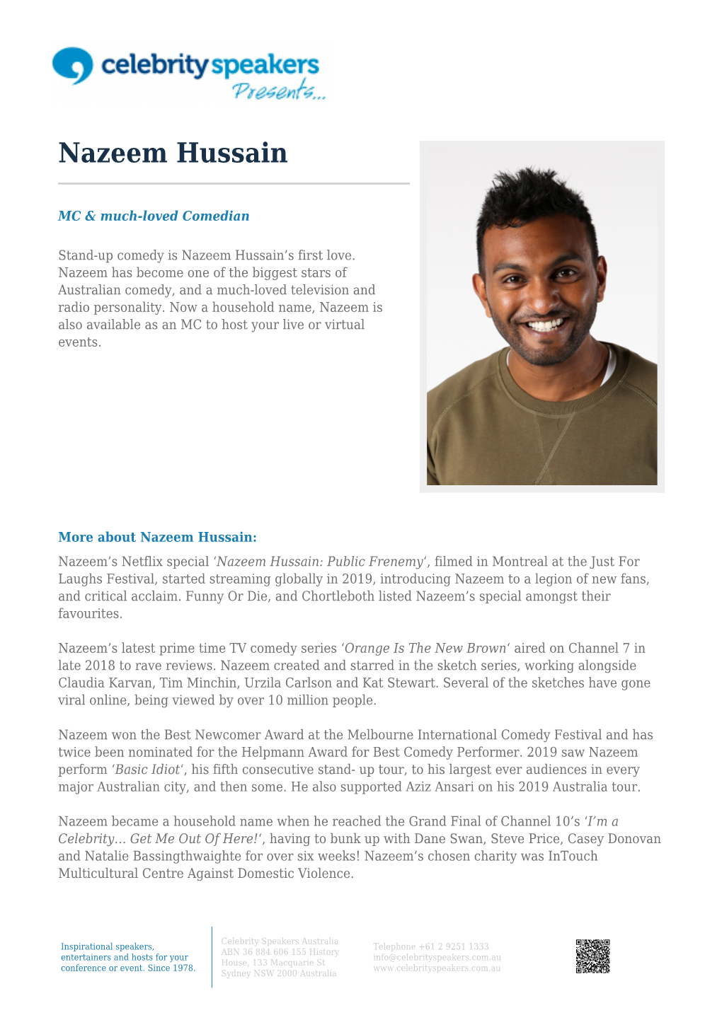 Nazeem Hussain