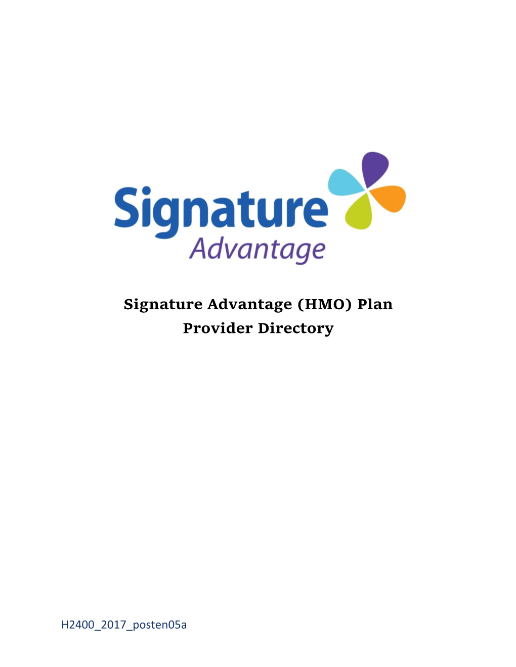 (HMO) Plan Provider Directory