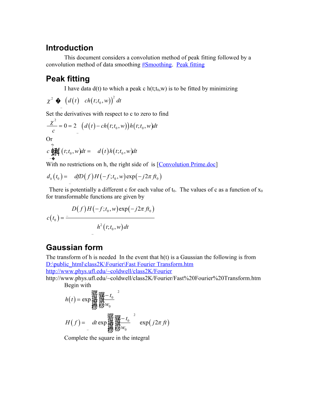 Set the Derivatives with Respect to C to Zero to Find