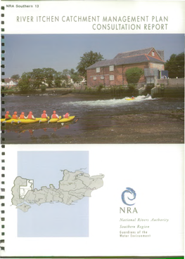 River Itchen Catchment Management Plan Consultation Report NRA