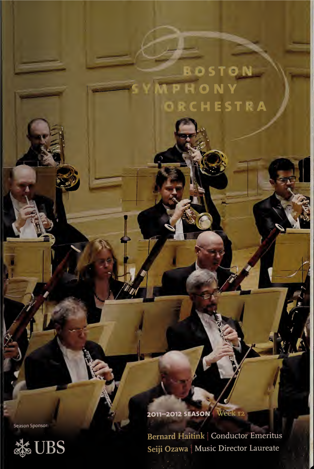 Boston Symphony Orchestra Concert Programs, 2011-2012, Subscription