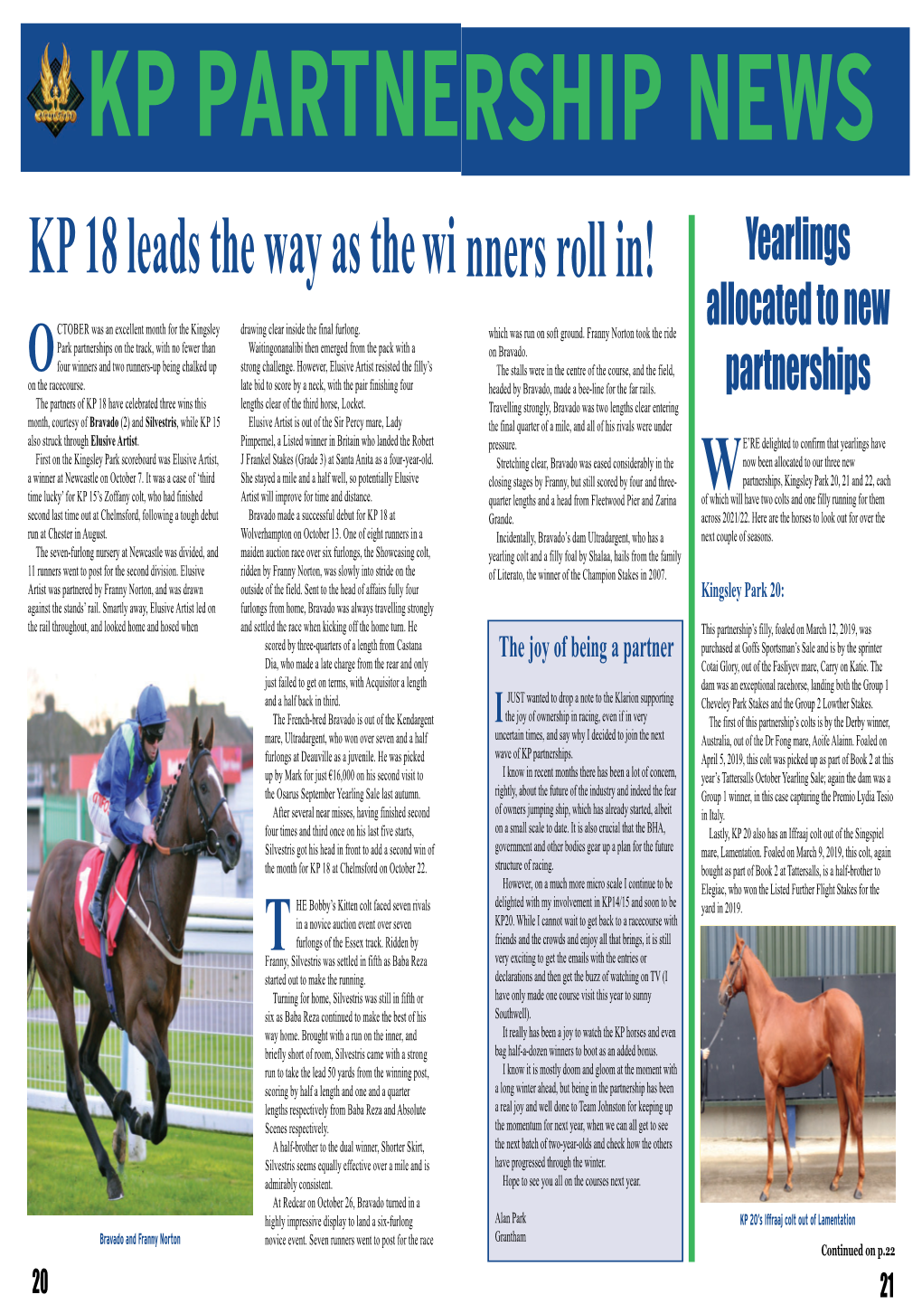KP Partnerships News