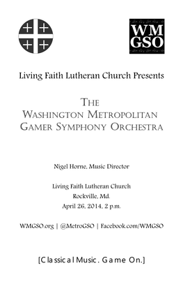 Living Faith Lutheran Church Presents