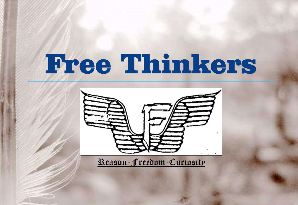 Free Thinkers