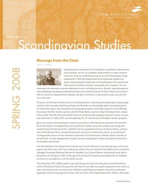 Department of Scandinavian Studies