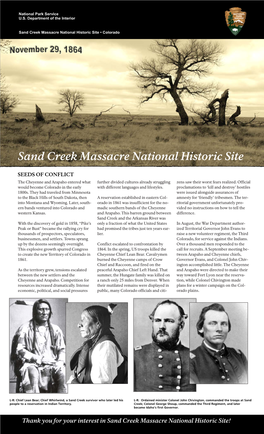 Sand Creek Massacre National Historic Site • Colorado