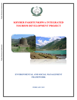 Khyber Pakhtunkhwa Integrated Tourism Development Project Environmental and Social Management Framework