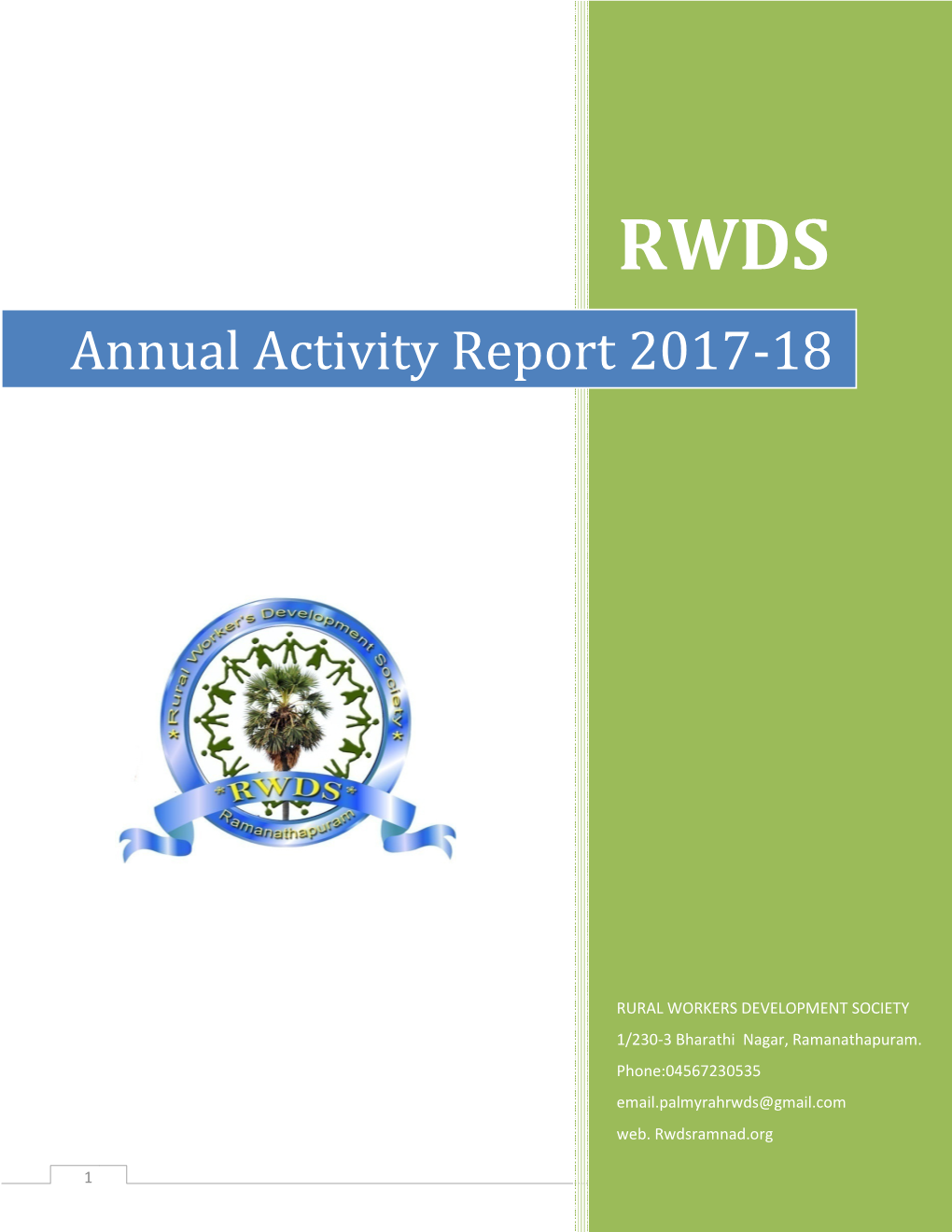 Annual Activity Report 2017-18