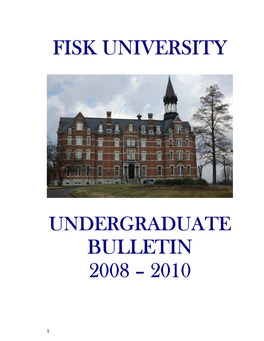 2008-2010 University Bulletin