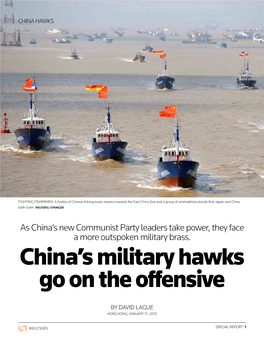 China's Military Hawks Go on the Offensive