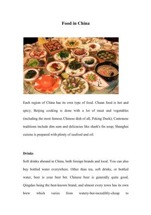 Food in China.Pdf