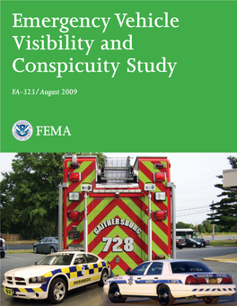 Emergency Vehicle Visibility and Conspicuity Study