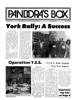 York Rally: a Success
