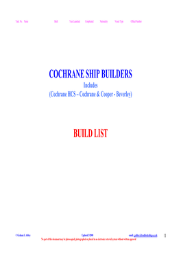 Cochrane Shipbuilders.Pdf