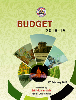 Karnataka State Budget 2018(February)
