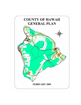 County of Hawaii General Plan