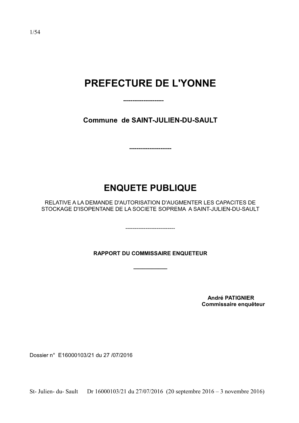 Rapport Et Concl Du CE SOPREMA 2016 St-Julien.Pdf