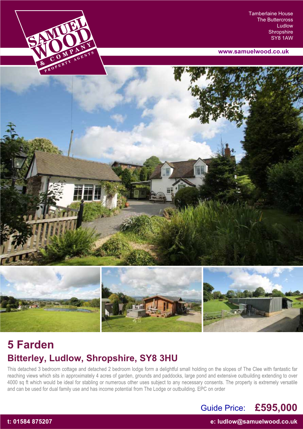 5 Farden Bitterley, Ludlow, Shropshire, SY8