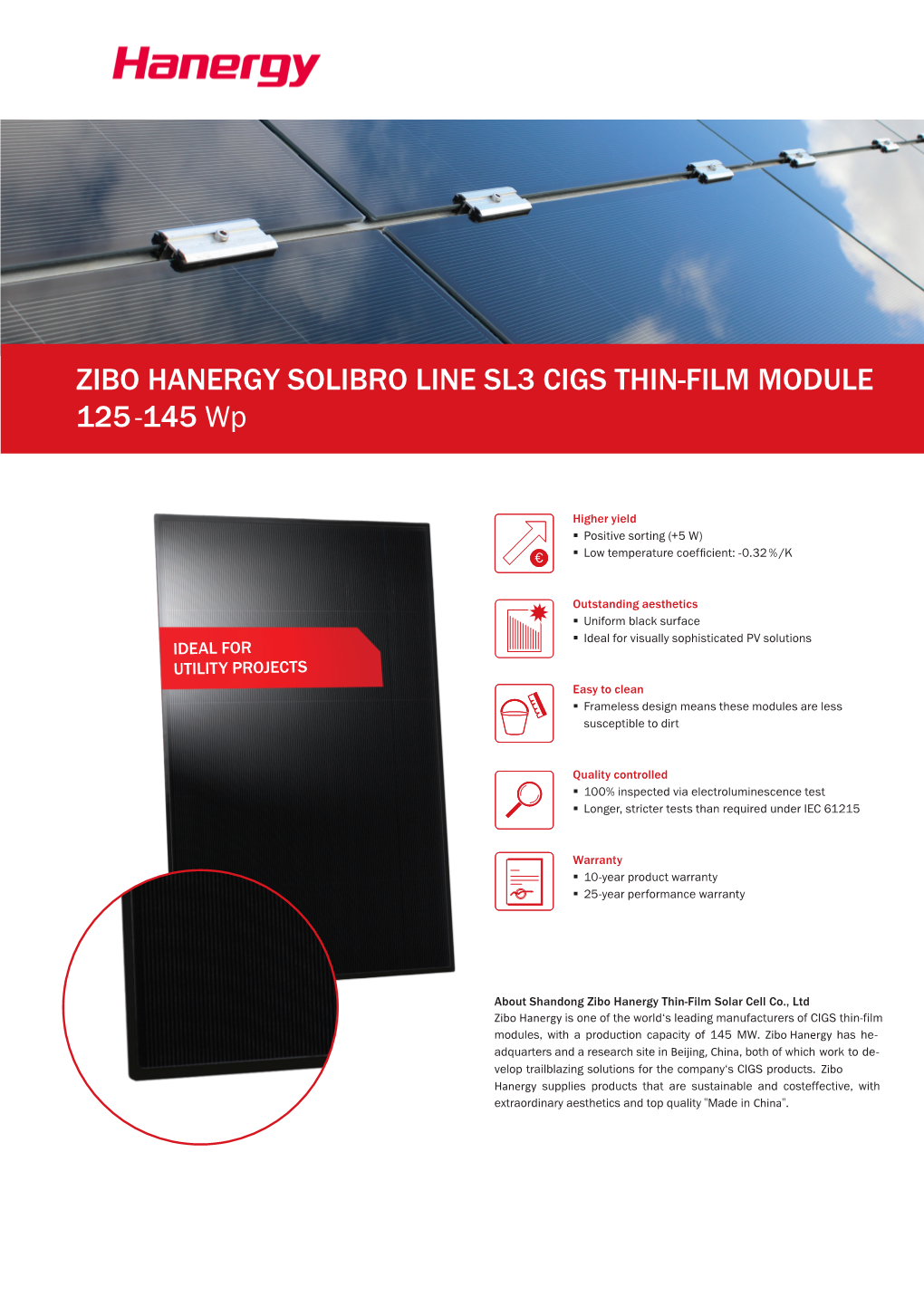 Zibo Solibro Datasheet