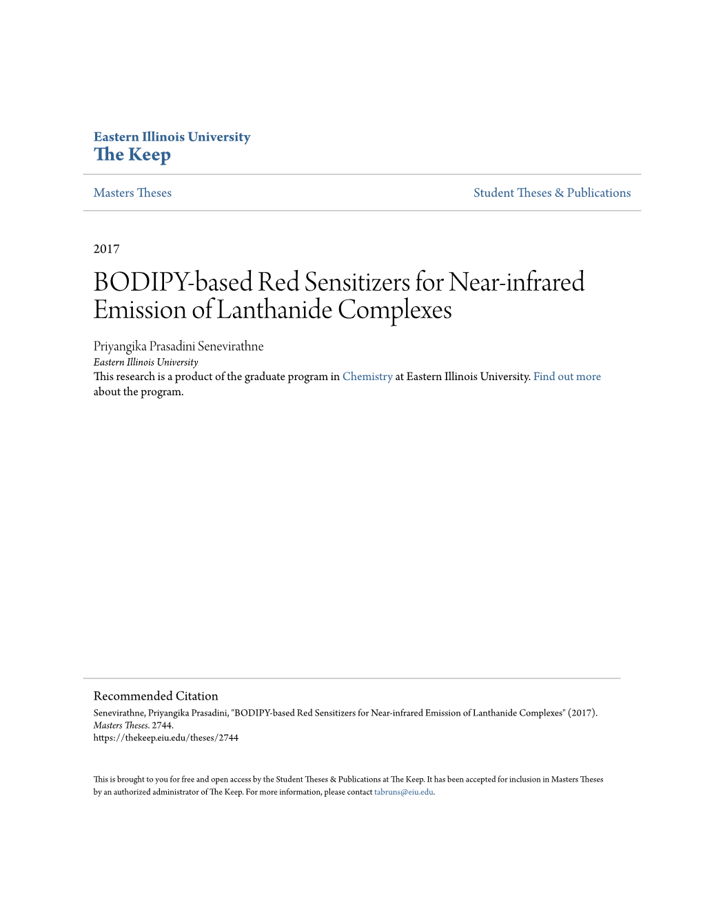 BODIPY-Based Red Sensitizers for Near-Infrared Emission Of