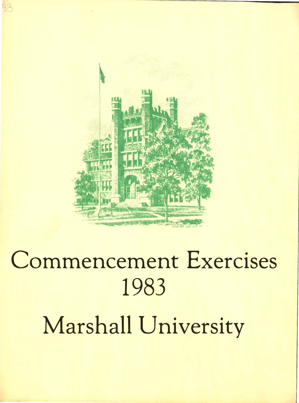 Commencement 1983