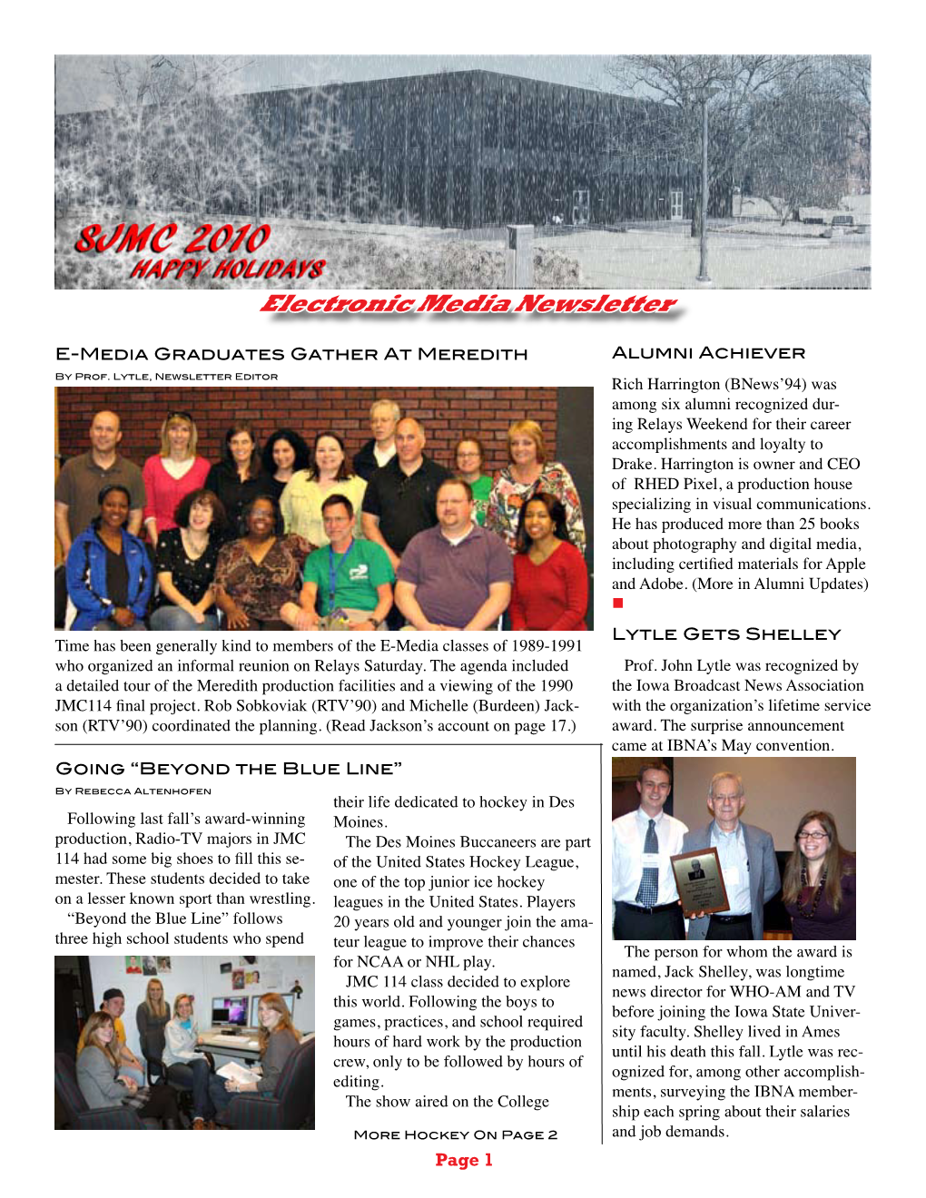 Electronic Media Newsletter