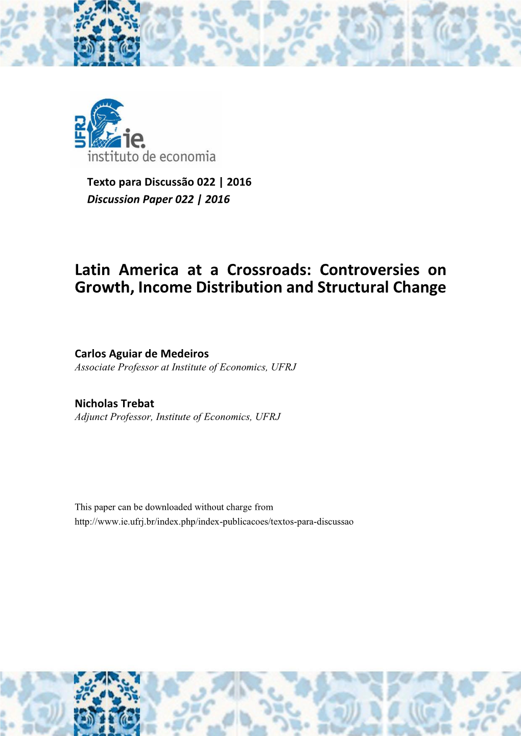 Controversies on Growth, Income Distribution and Structural Change