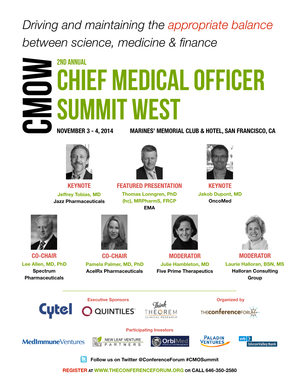 CMO Summit West 2014 Brochure