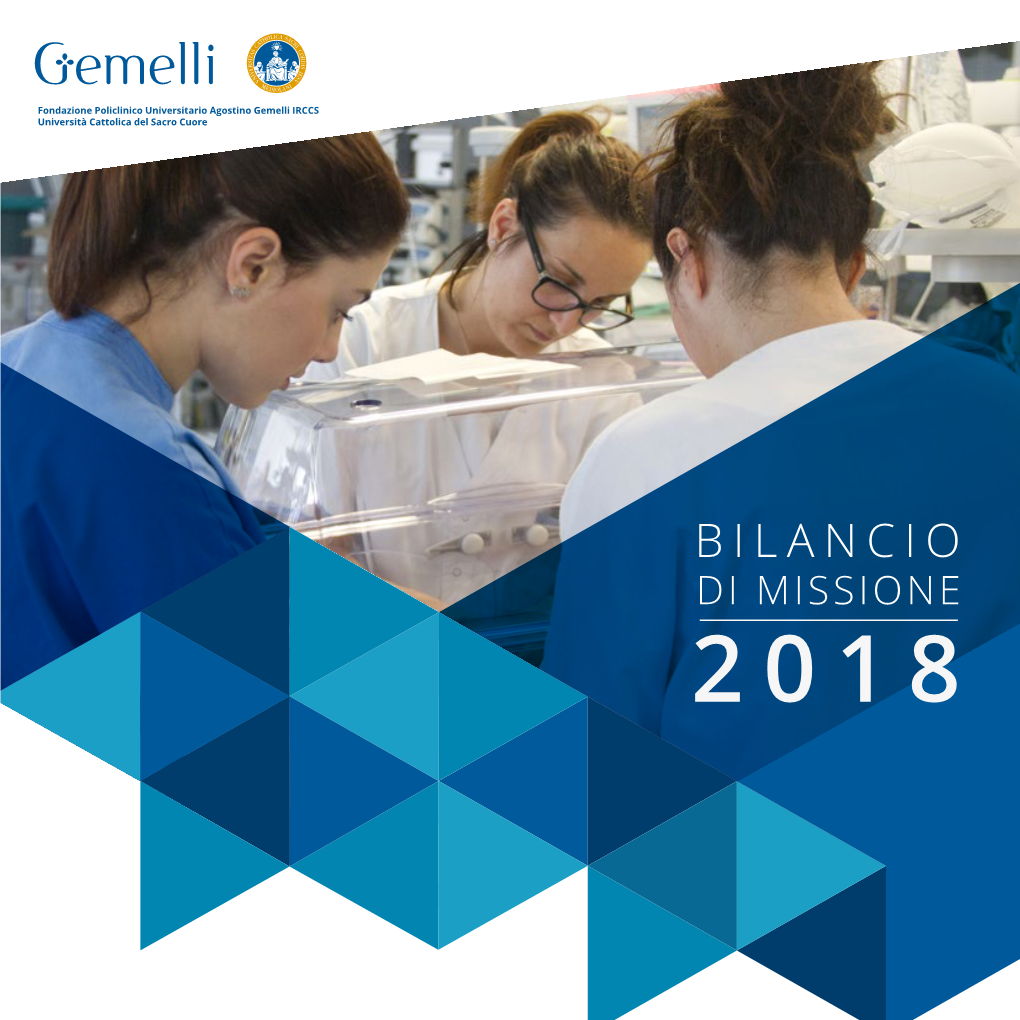 Bilancio Di Missione 2018