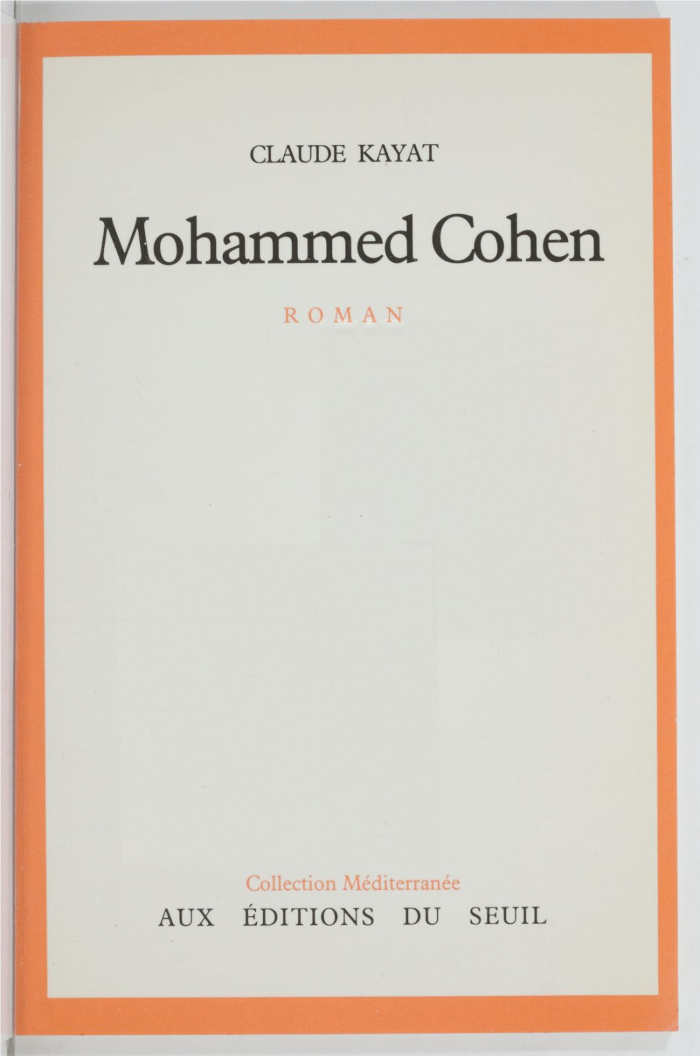 Mohammed Cohen