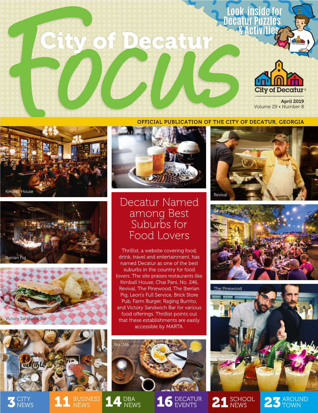 Decatur Focus Newsletter, April 2019