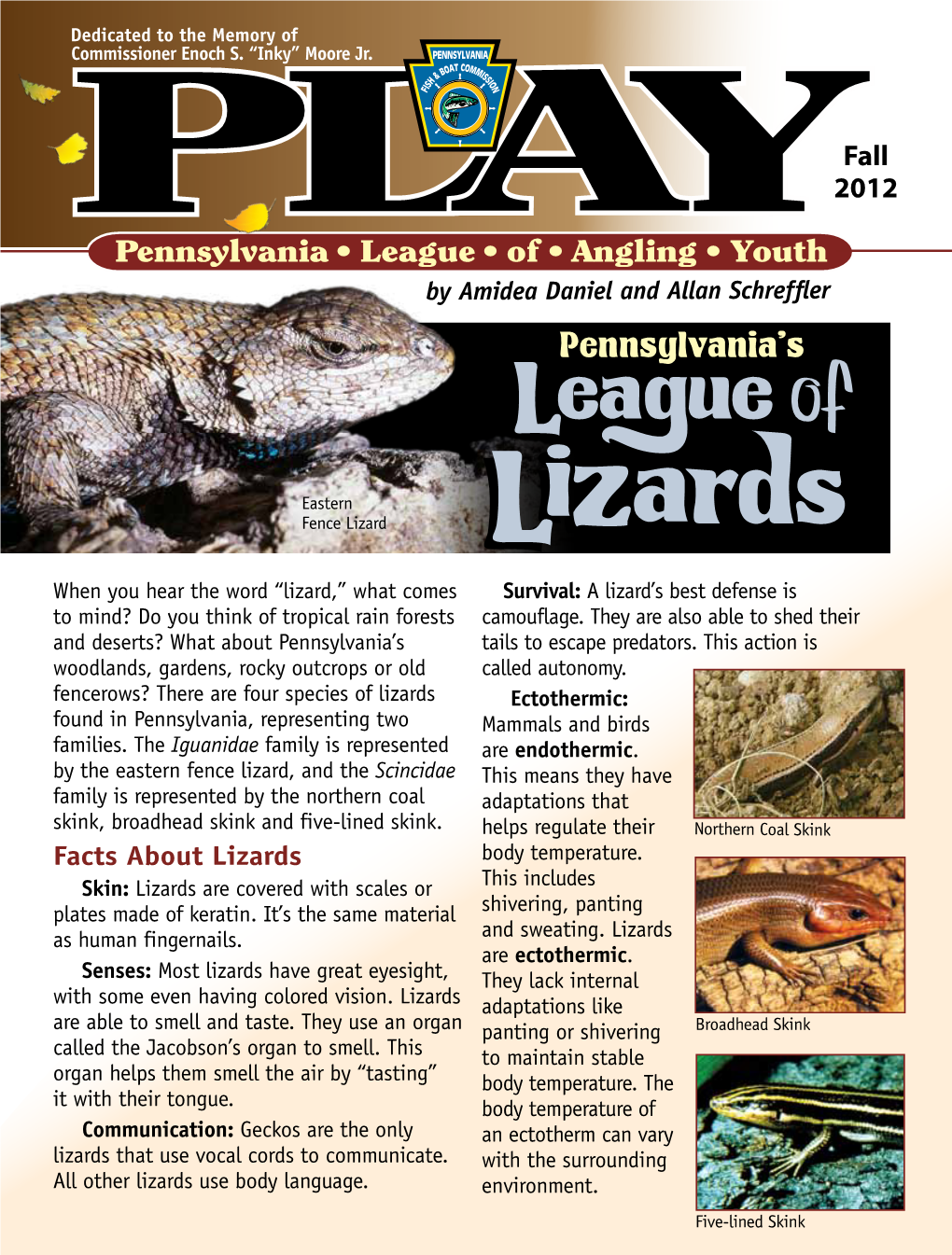 Pennsylvania's League of Lizards