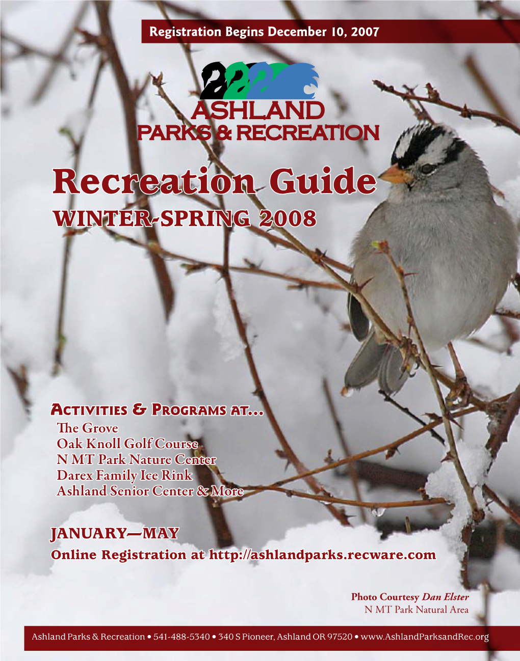 Recreation Guide Winter-Spring 2008