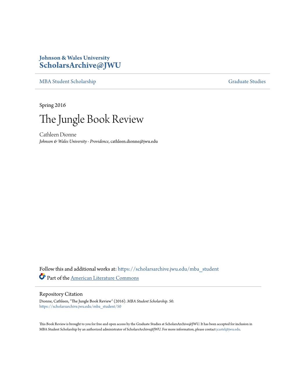 The Jungle Book Review