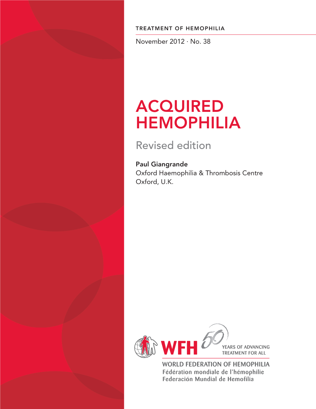 ACQUIRED HEMOPHILIA Revised Edition