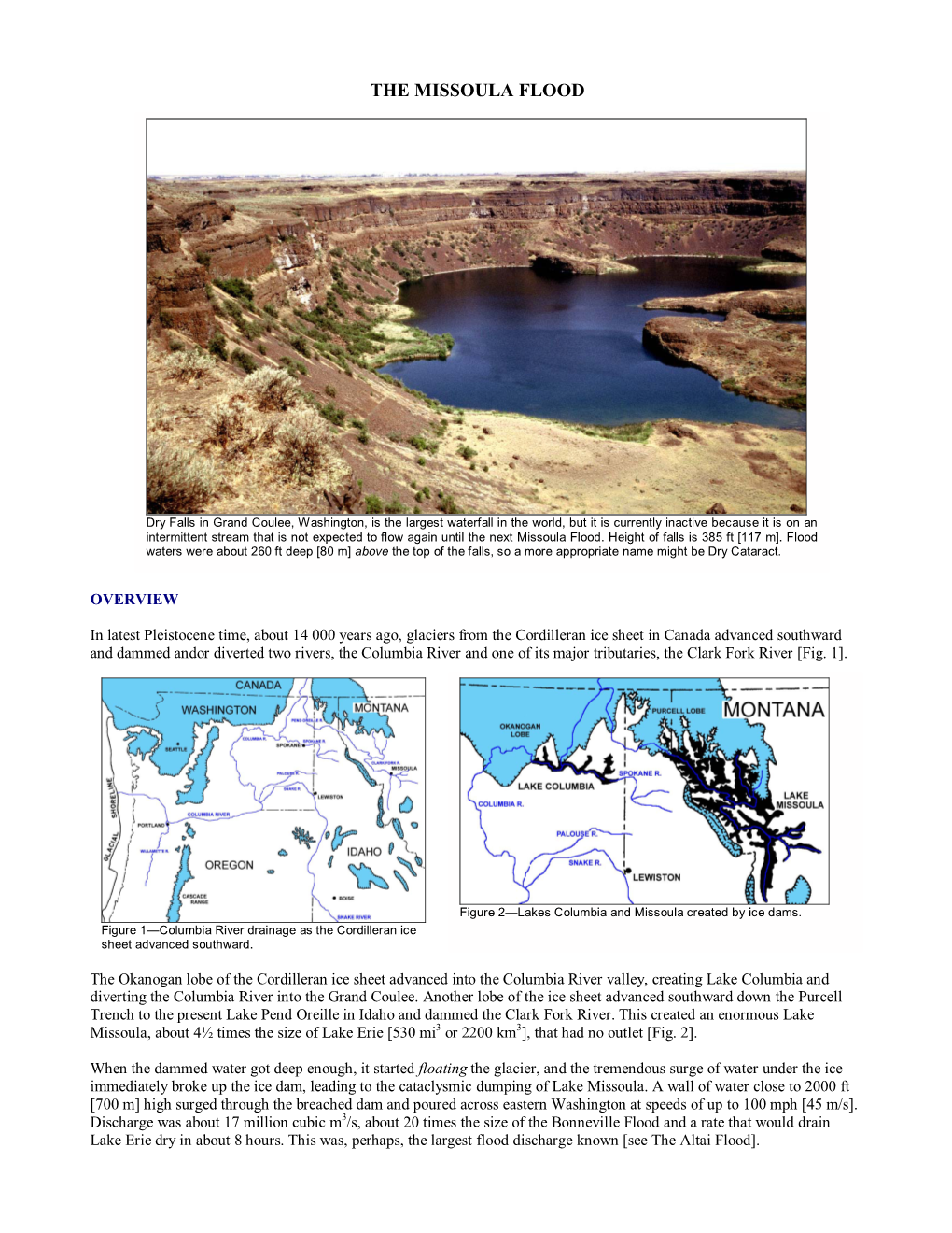 The Missoula Flood