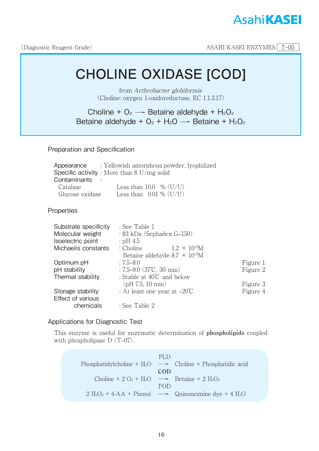 CHOLINE OXIDASE [COD] from Arthrobacter Globiformis （Choline: Oxygen 1-Oxidoreductase, EC 1.1.3.17）