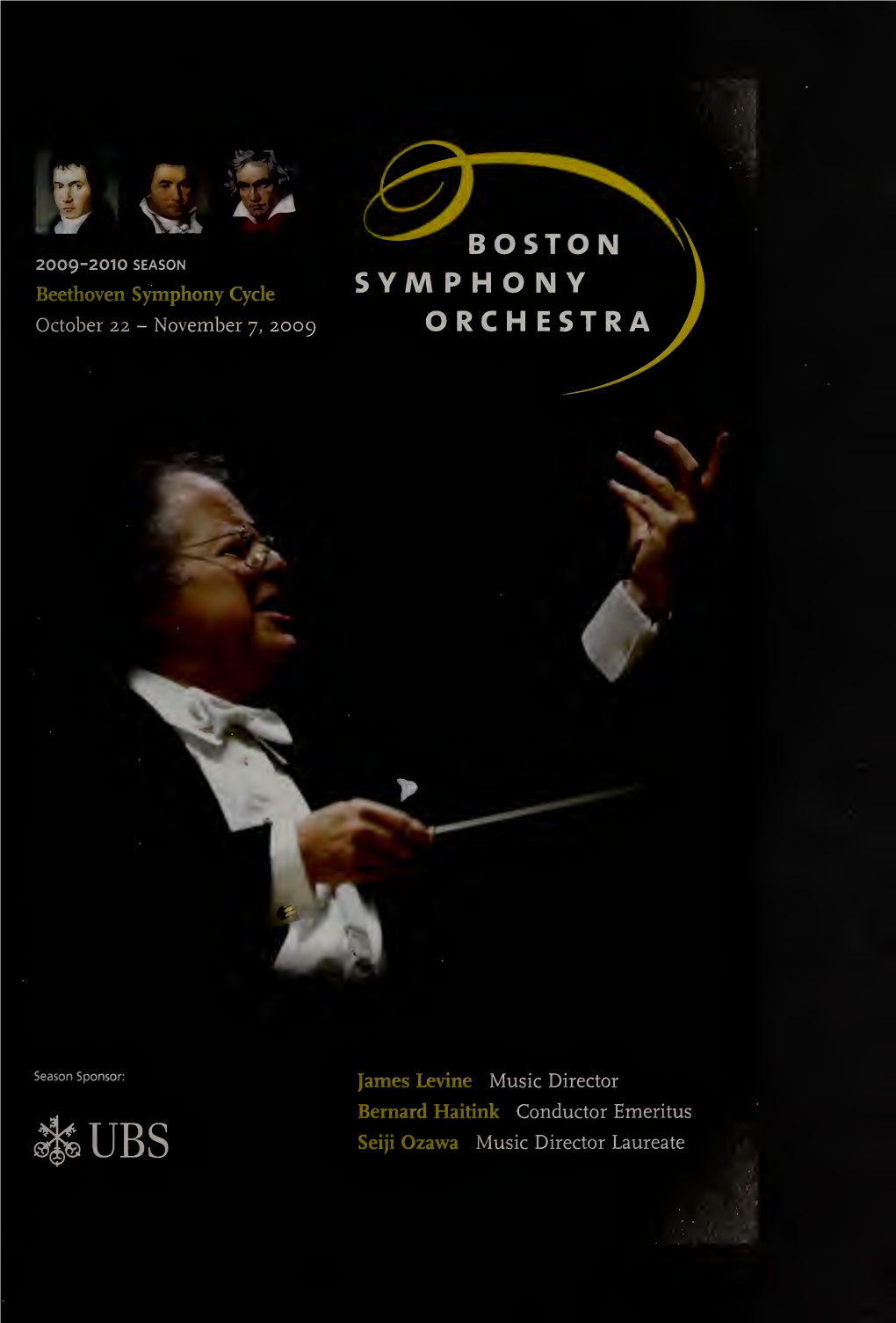 Boston Symphony Orchestra Concert Programs, Season 129, 2009-2010