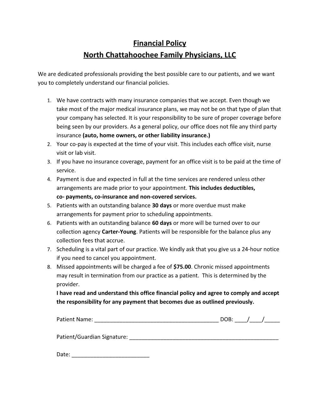 North Chattahoochee Family Physicians, LLC