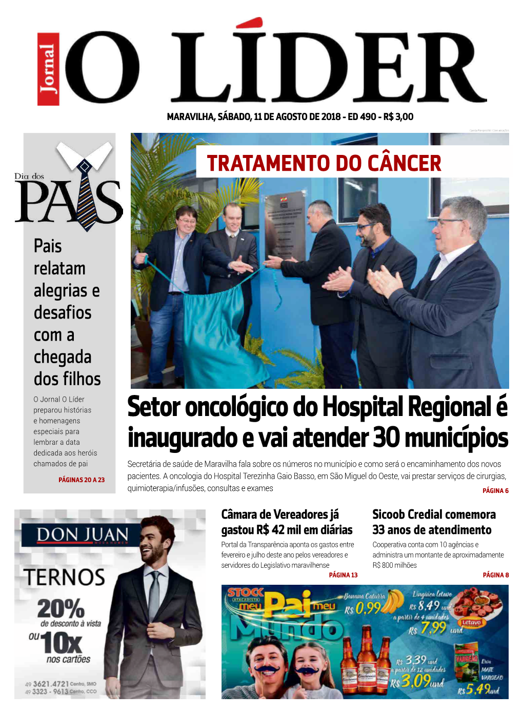 Setor Oncológico Do Hospital Regional É Inaugurado E Vai