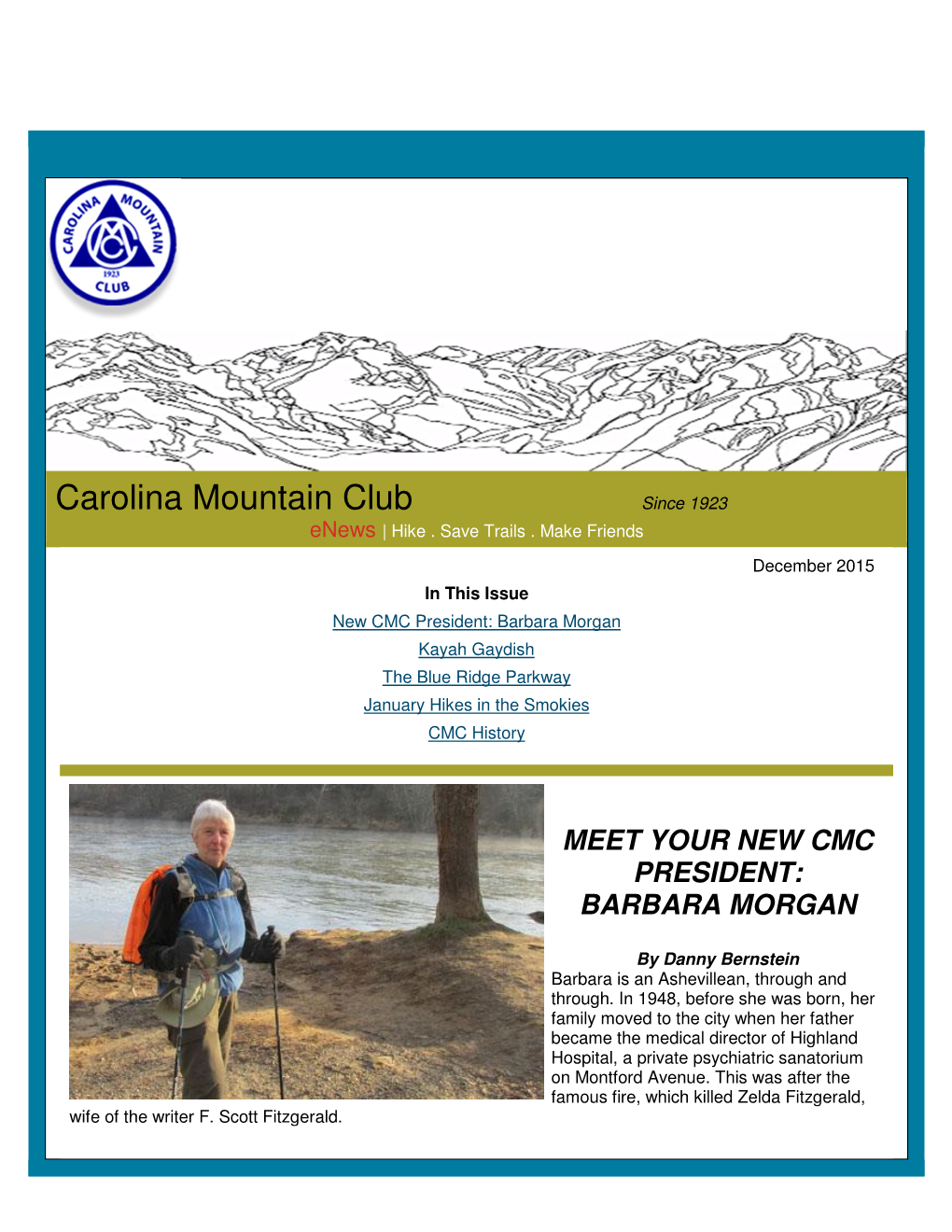 Carolina Mountain Club Since 1923 Enews | Hike