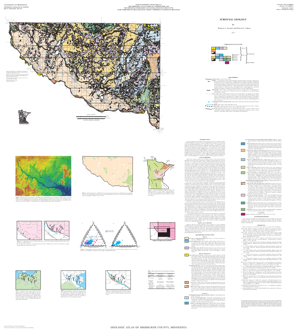 Geologic Atlas of Sherburne County, Minnesota