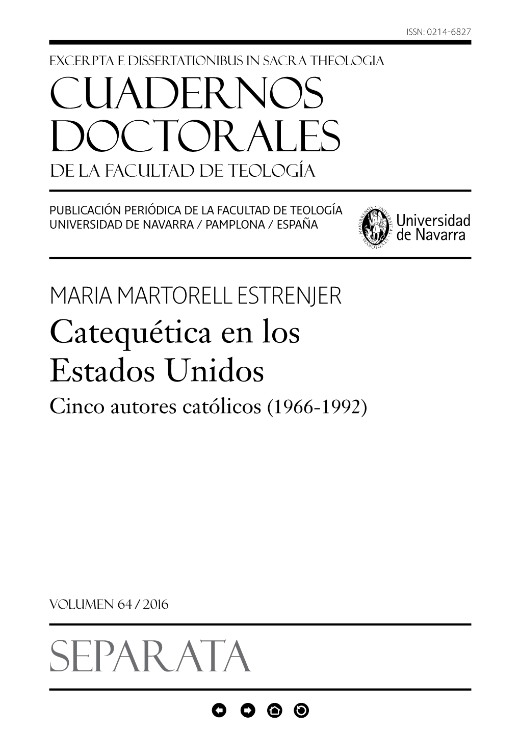 Cuadernos Doctorales Separata